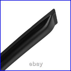 Wind Deflectors Visor Set for BMW X5 E53 1999-2006 Black Tinted Outside Mount