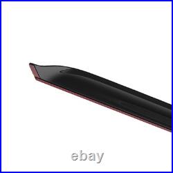 Wind Deflectors Visor Set for BMW X5 E53 1999-2006 Black Tinted Outside Mount