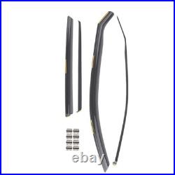 Wind Deflectors Visors For BMW X5 E70 06-13 5 Doors SUV Front+Rear Tinted