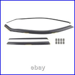 Wind Deflectors Visors For BMW X5 E70 2006-2013 5 Doors SUV In-Channel Tinted