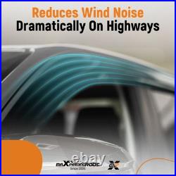 Wind Deflectors for BMW X5 E70 2006-2013 5 Doors SUV In-Channel Rain Guards