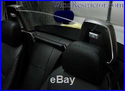 Wind Restrictor Deflector Screen Clear Black bracket black interior for BMW Z4