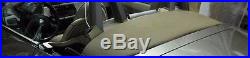 Wind Restrictor Deflector Screen for BMW Z4 Clear Silver bracket tan interior