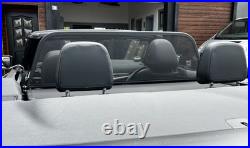 Wind deflector BMW 4er Modell Typ G23 Bj. 2020 with quick fastener and bag
