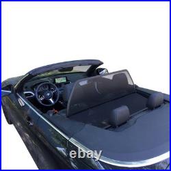 Wind deflector fits a BMW 2-Series F23 windblocker 2014-2021 Black WINDSTOP