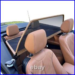 Wind deflector fits a BMW 2-Series F23 windblocker 2014-2021 Cognac WINDSTOP