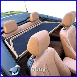 Wind deflector fits a BMW 2-Series F23 windblocker 2014-2021 Cognac WINDSTOP