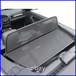 Wind deflector fits a BMW 3-Series E36 windblocker 1993-2000 Black WINDSTOP