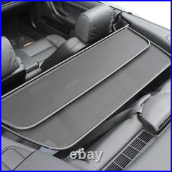 Wind deflector fits a BMW 3-Series E36 windblocker 1993-2000 Black WINDSTOP