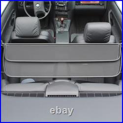 Wind deflector fits a BMW 3-Series E36 windblocker 1993-2000 Black WINDSTOP