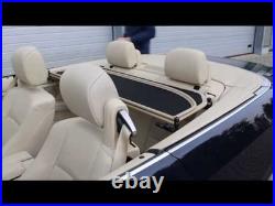 Wind deflector fits a BMW 3-Series E93 windblocker 2007-2013 Beige WINDSTOP