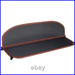 Wind deflector fits a BMW 3-Series E93 windblocker 2007-2013 Brown WINDSTOP