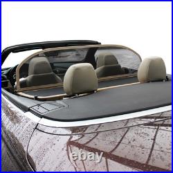 Wind deflector fits a BMW 4-Series F33, F83 windblocker 2013-2020 Beige