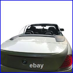 Wind deflector fits a BMW 6-Series E64 windblocker 2004-2010 Black ...