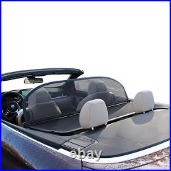 Wind deflector fits a BMW M4 F83 windblocker 2013-2020 Black WINDSTOP