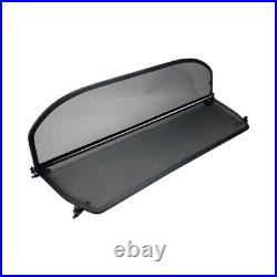 Wind deflector fits a BMW M4 F83 windblocker 2013-2020 Black WINDSTOP