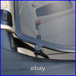 Wind deflector fits a BMW M4 F83 windblocker 2013-2020 Black WINDSTOP