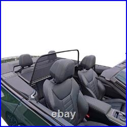 Wind deflector fits a BMW M4 G83 windblocker 2020-present Black WINDSTOP