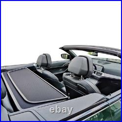 Wind deflector fits a BMW M4 G83 windblocker 2020-present Black WINDSTOP