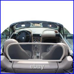 Wind deflector fits a BMW Z3 E36 windblocker 1996-2003 Beige WINDSTOP