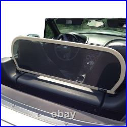 Wind deflector fits a BMW Z3 E36 windblocker 1996-2003 Beige WINDSTOP