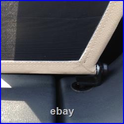 Wind deflector fits a BMW Z3 E36 windblocker 1996-2003 Beige WINDSTOP