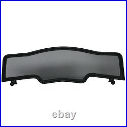 Wind deflector fits a BMW Z4 E85 windblocker 2003-2009 Black WINDSTOP