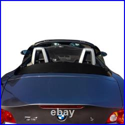 Wind deflector fits a BMW Z4 E85 windblocker 2003-2009 Black WINDSTOP