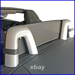 Wind deflector fits a BMW Z4 E89 windblocker 2009 2016 Black WINDSTOP