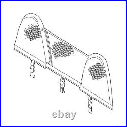 Wind deflector fits a BMW Z8 E52 windblocker 1998-2006 Black WINDSTOP