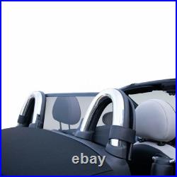 Wind deflector for BMW Mini Roadster R 59 manufactured 2011-2015 with Hook an