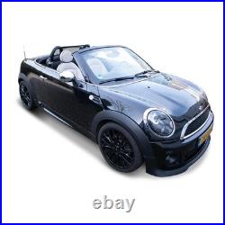 Wind deflector for BMW Mini Roadster R 59 manufactured 2011-2015 with Hook an