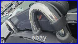 Wind deflector for BMW Mini Roadster R 59 manufactured 2011-2015 with Hook an