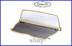 Windblocker for BMW 3 Serie E30 (1985-1993) Convertible Wind Deflector Beige Windblocker for BMW 3 Serie E30 (1985-1993) Convertible Wind Deflector Beige