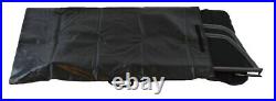 Windblocker for BMW 3 Serie E46 (2000-2007) Wind Deflector Black + Storage Bag
