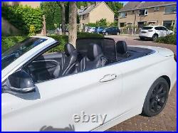 Windblocker for BMW 4 Serie F33 (2003-2014) Convertible Wind Deflector Black