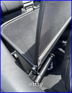 Windblocker for BMW 6 Serie F12 (2011-2018) Wind Deflector Black +Storage Bag