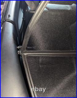 Windblocker for BMW E64 (2003-2011) Convertible Wind Deflector Black