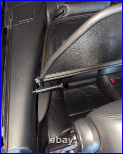 Windblocker for BMW E64 (2003-2011) Convertible Wind Deflector Black