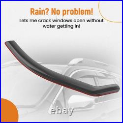 Window Deflectors For BMW 3 Series F31 2012-2018 Touring Front Rear Window 4pcs