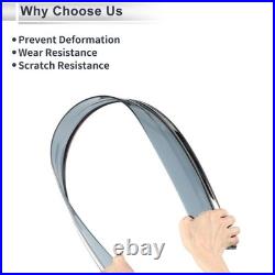 Window Deflectors for BMW X6 2008-2014 Side Window Vent Visors Black 1 Set