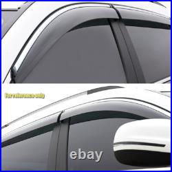 Window Vent Visors Wind Deflectors Rain Guards for 2024 2025 BMW 5 Series Sedan