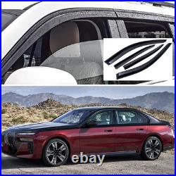 Window Visor Wind Deflector Rain Guard for 2023-2026 BMW 7-Series 730d 740i 760i