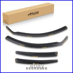 Window Visors Rain Guards for BMW 3 Series 2005-2012 Smoke Tinted 4-Piece Set