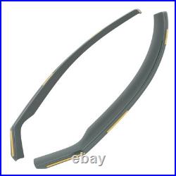 Window Visors Rain Guards for BMW 3 Series 2005-2012 Smoke Tinted 4-Piece Set