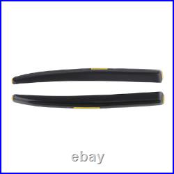 Window Visors Rain Guards for BMW 3 Series F30 2012-2018 In Channel Mount Black