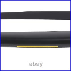 Window Visors Rain Guards for BMW 3 Series F30 2012-2018 In Channel Mount Black