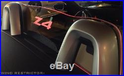 Windrestrictor brand wind deflector etched and lighted red for BMW Z4 2009+ E89