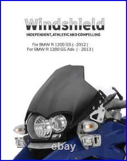 Windscreen Windshield Wind Deflectors For BMW R1200GS -2012 R1200GS ADV -2013