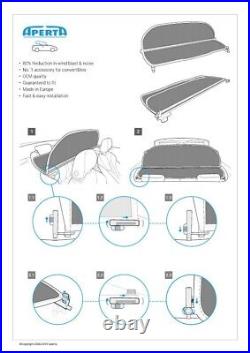 Windstop Fits Bmw 1 Series E88 2008-2013 Carbon Look